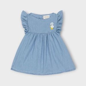 BOBO CHOSES PELICAN WOVEN COTTON DRESS